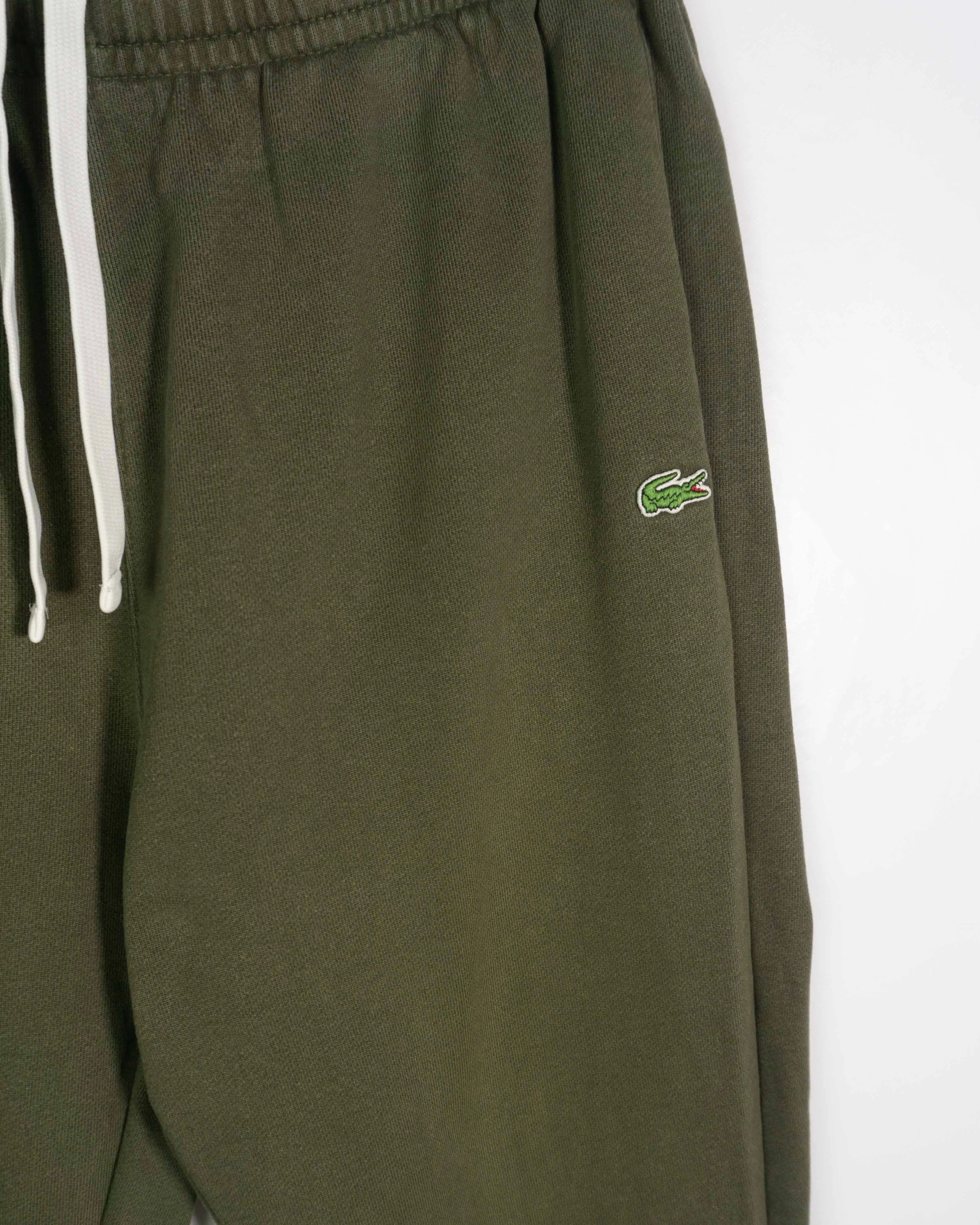 Pantalón Lacoste Jogger Verde Oliva — Talla L