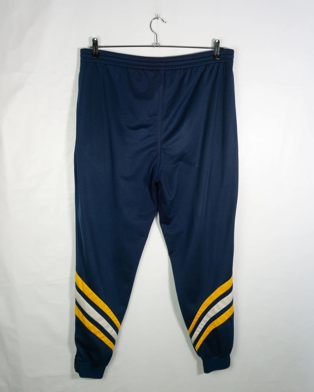 Pantalón Adidas Real Madrid Azul Marino Vintage 90s — Talla XL