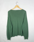 Jersey Polo Ralph Lauren Verde Cuello V — Talla XXL