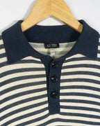 jersey Armani Jeans Rayas Marineras Azul Mujer — Talla M