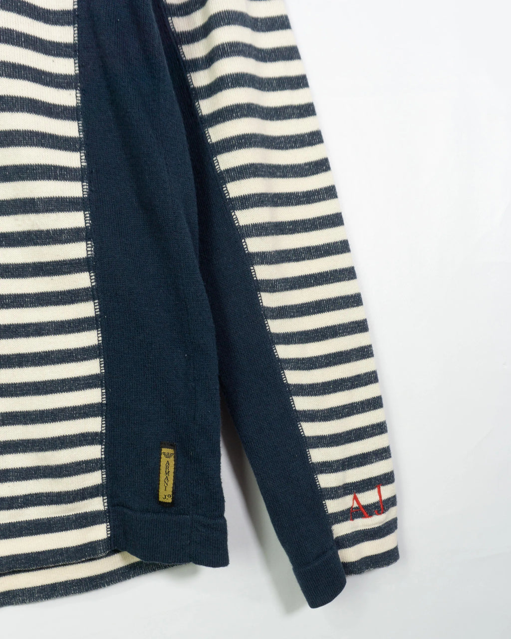 jersey Armani Jeans Rayas Marineras Azul Mujer — Talla M