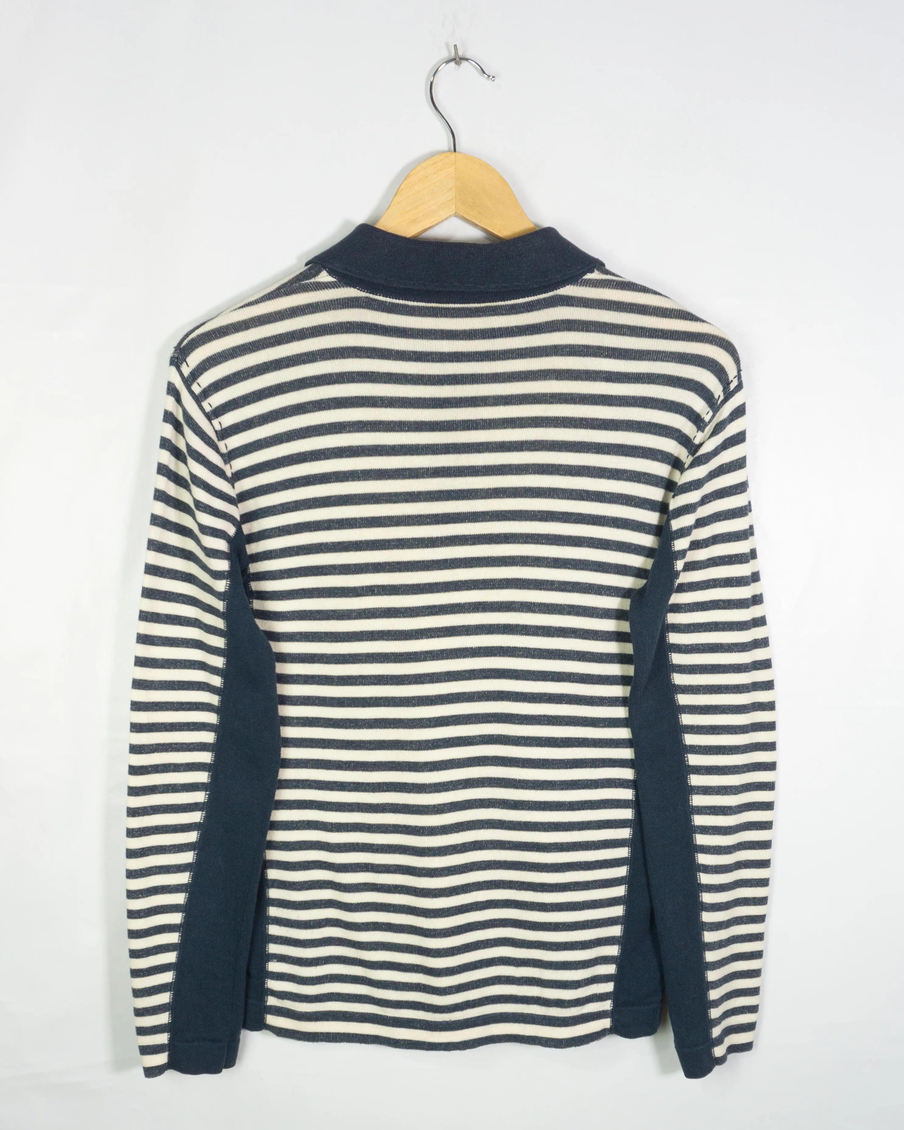 jersey Armani Jeans Rayas Marineras Azul Mujer — Talla M