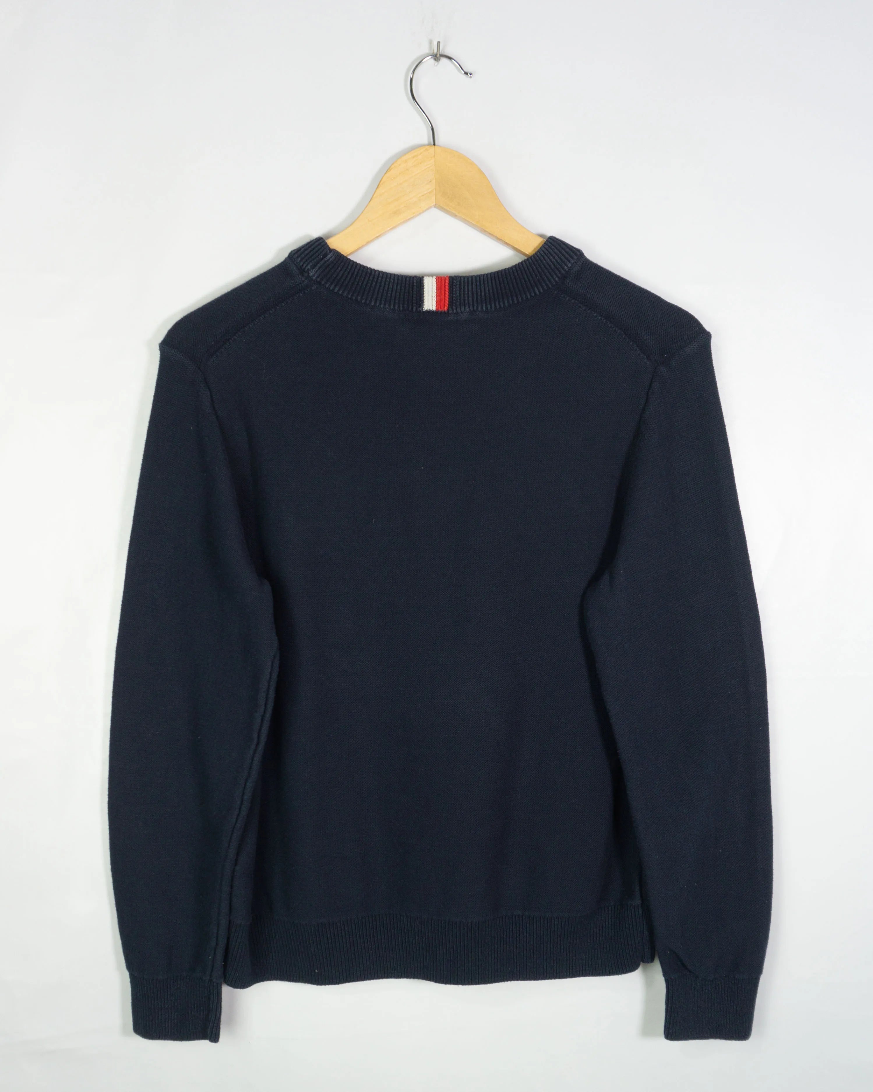 Jersey Tommy Hilfiger Monograma TH Azul Mujer — Talla L