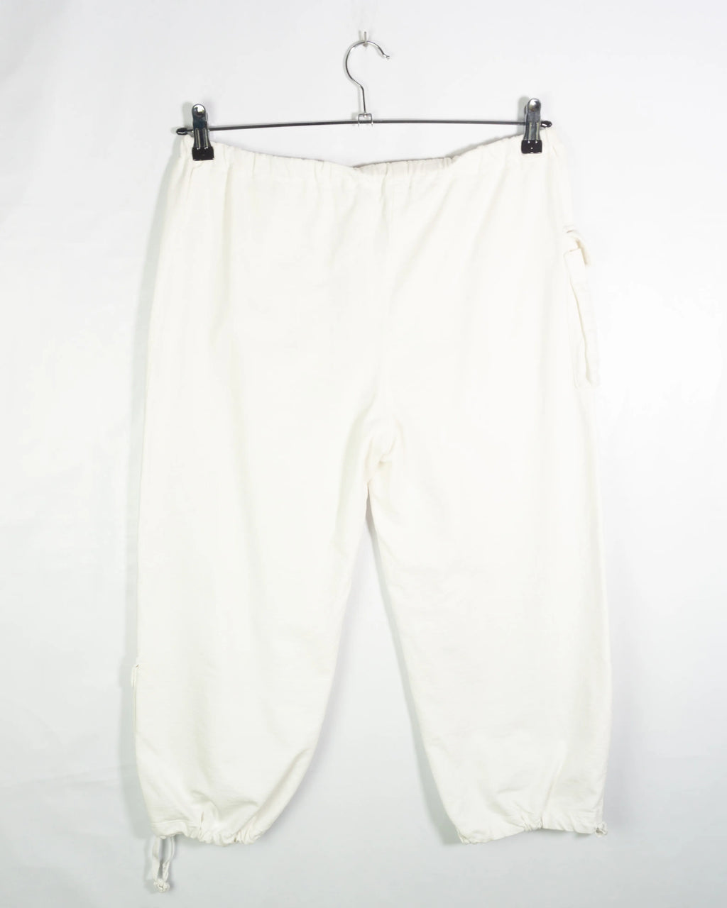 Pantalón Pirata Burberry London Blanco Mujer — Talla L