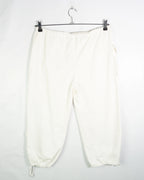 Pantalón Pirata Burberry London Blanco Mujer — Talla L