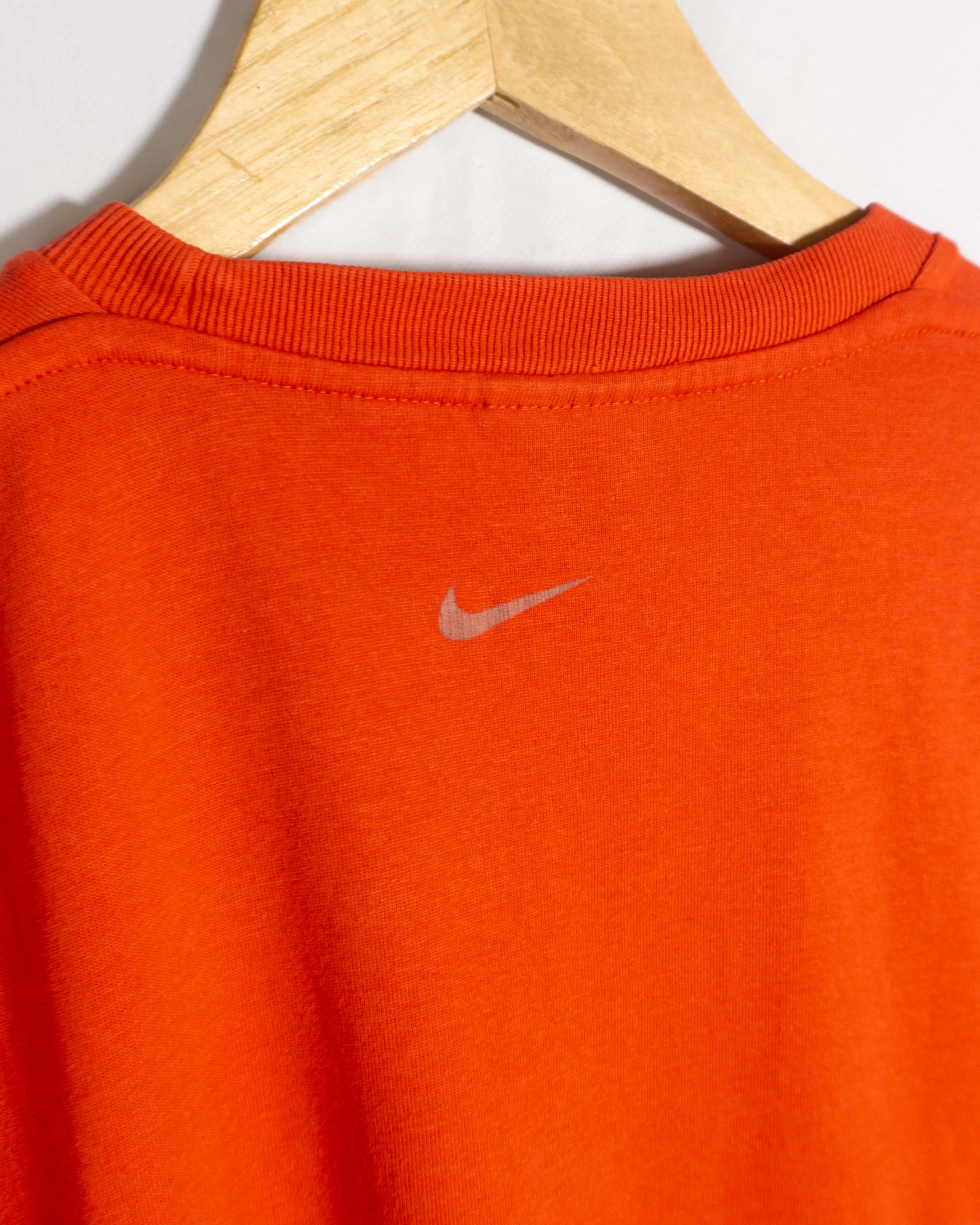 Camiseta Nike Dri-Fit Total 90 Naranja Vintage 00s — Talla S