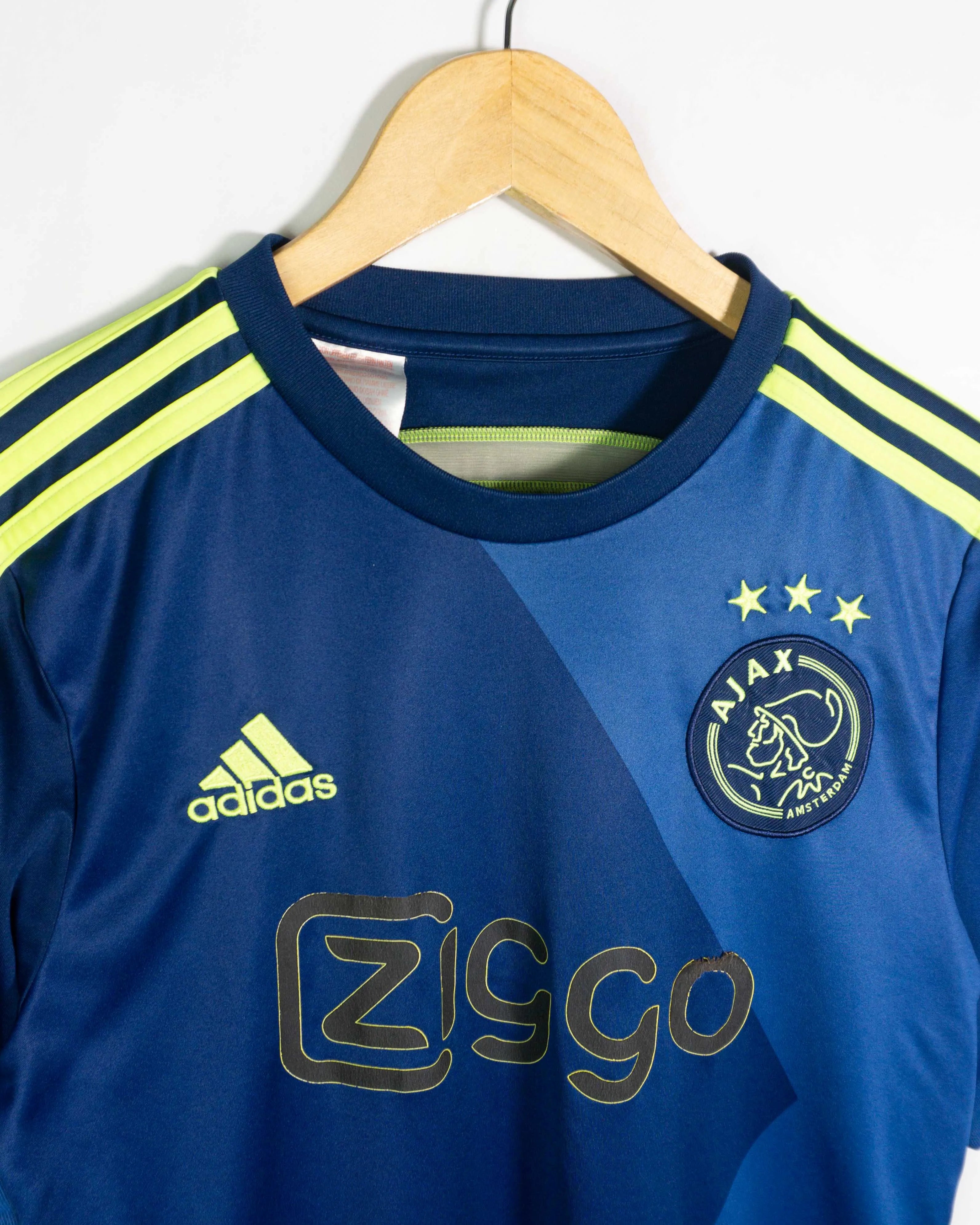 Camiseta Ajax Adidas Azul 2015/14 — Talla S