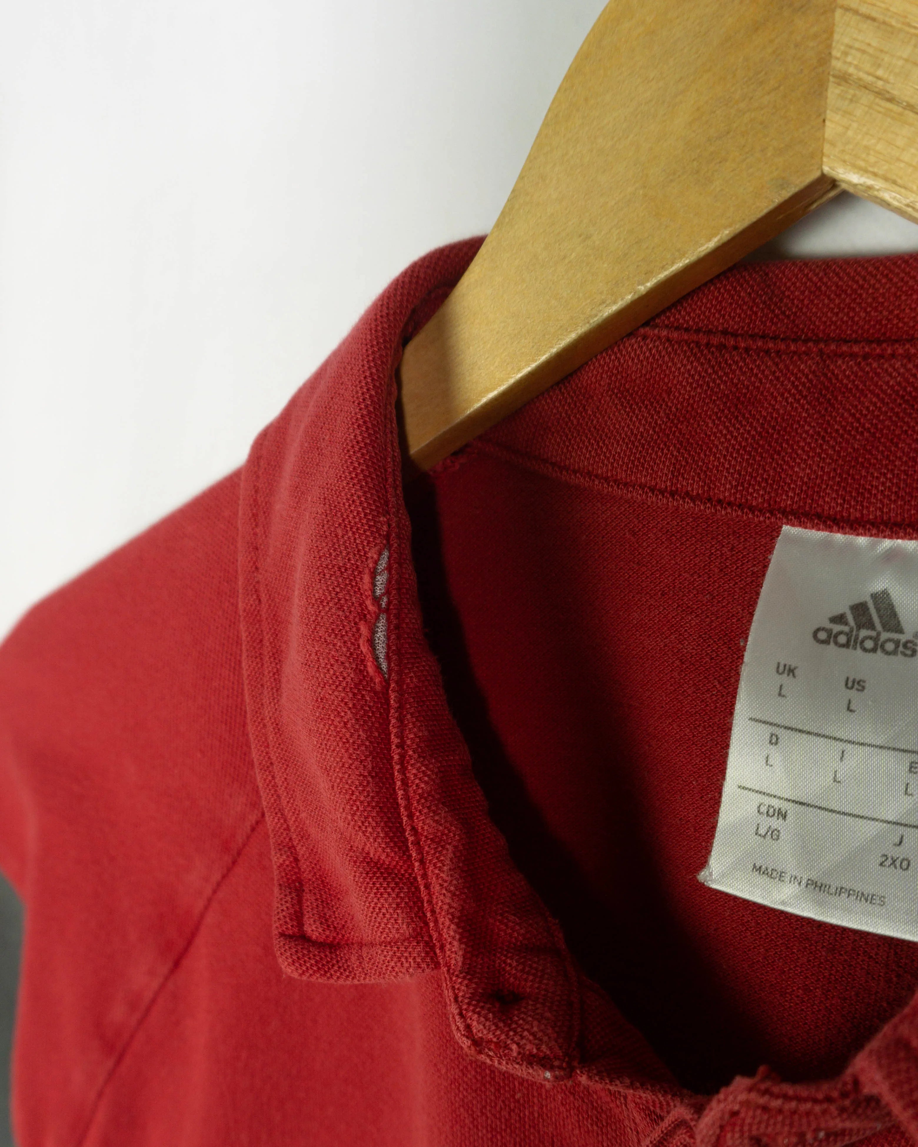 Polo Adidas Bayern Múnich Rojo — Talla M