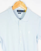 Polo Ralph Lauren Slim Fit Azul Celeste Mujer — Talla M