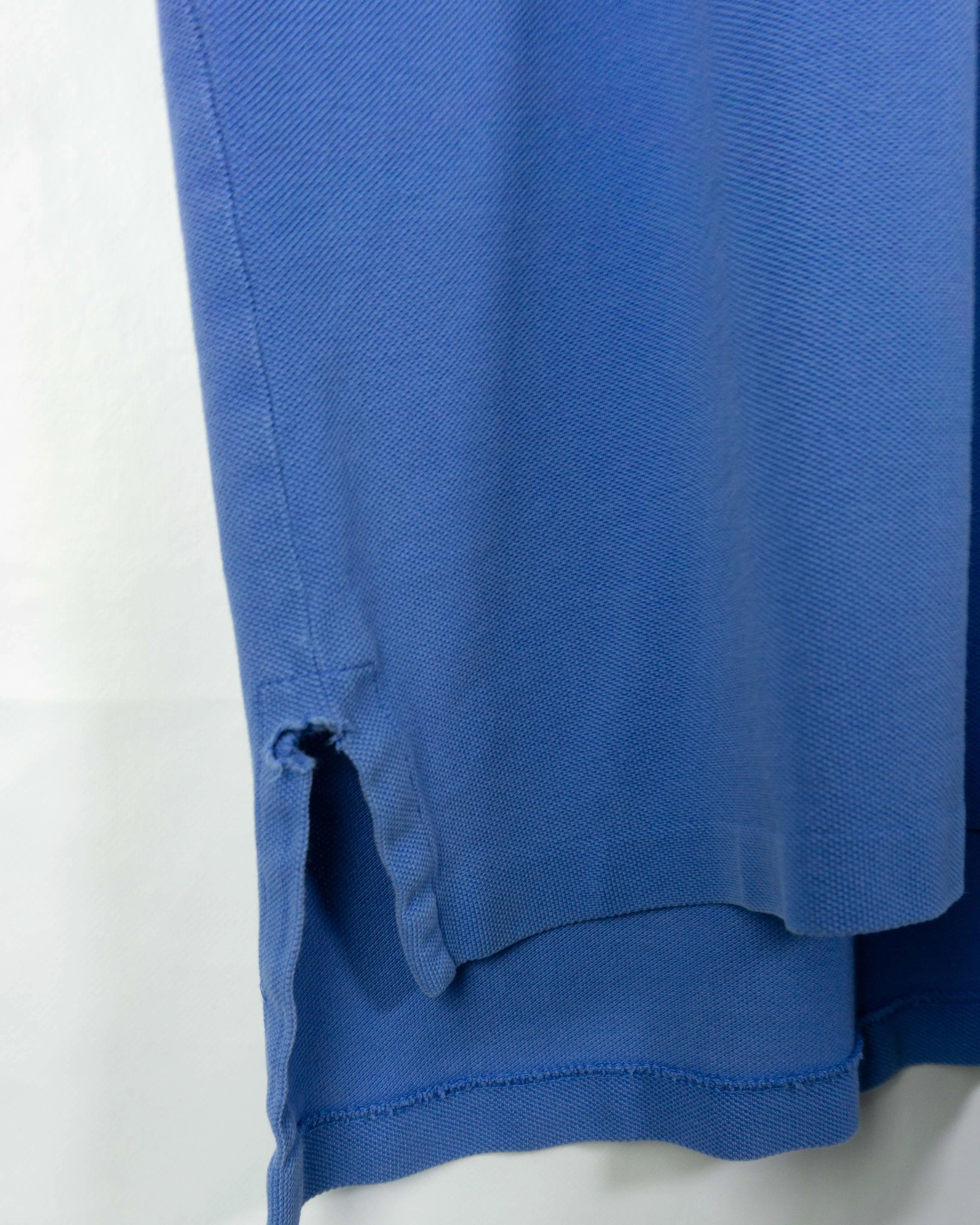 Polo Ralph Lauren Azul Logo Naranja Vintage 00s — Talla XL