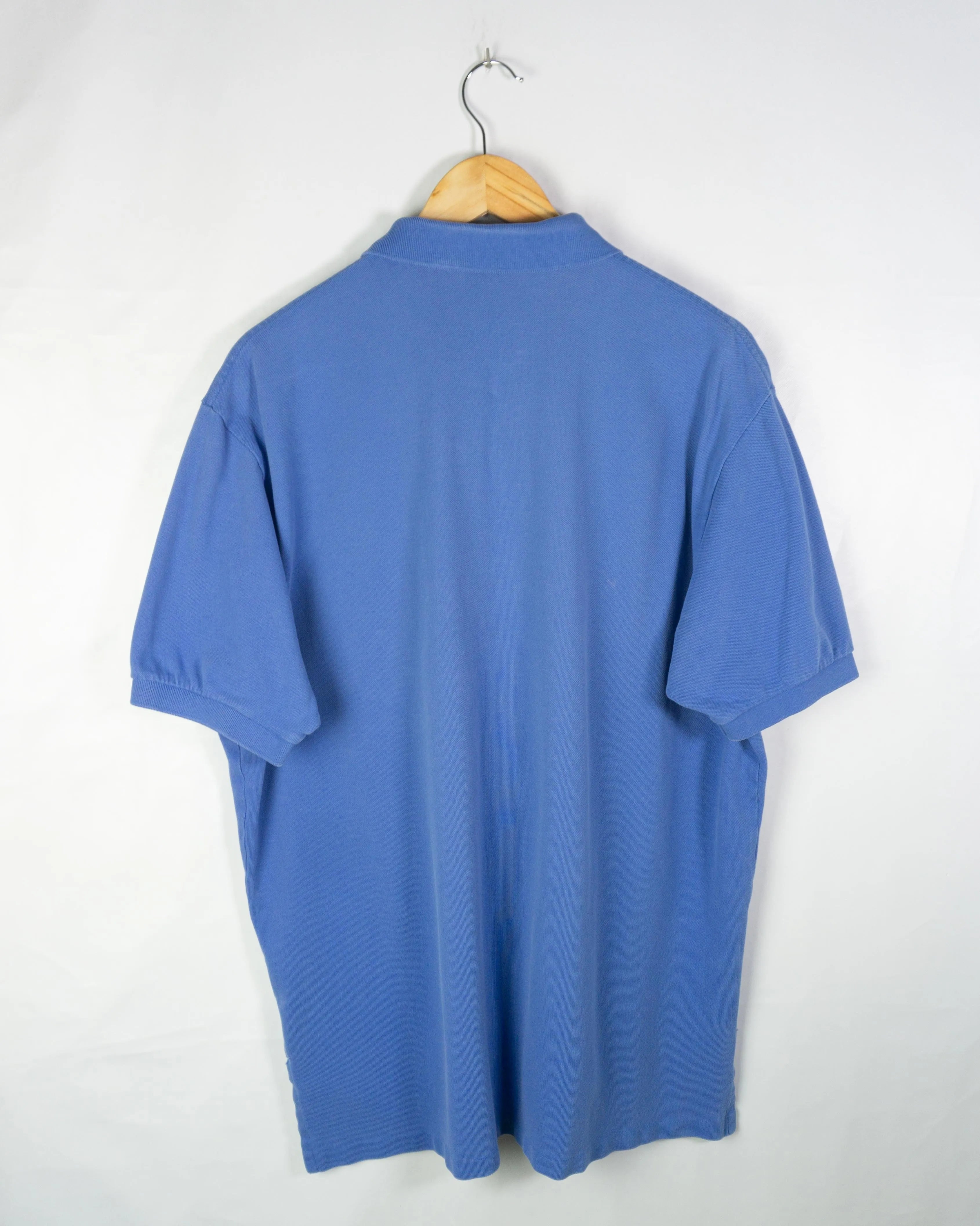 Polo Ralph Lauren Azul Logo Naranja Vintage 00s — Talla XL
