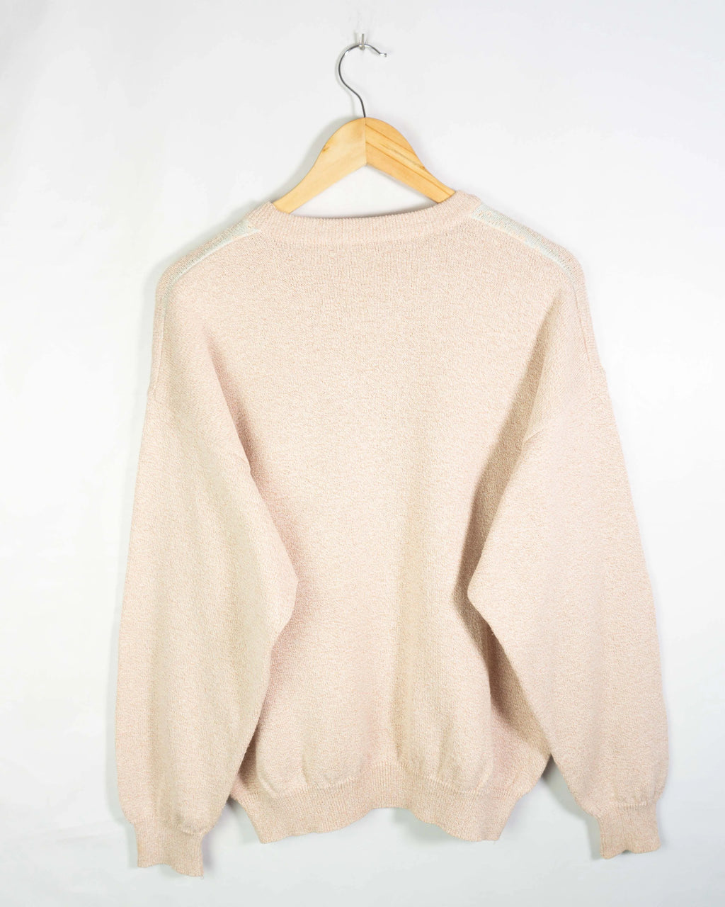 Jersey Punto Pastel Rayas Vintage 90s — Talla M
