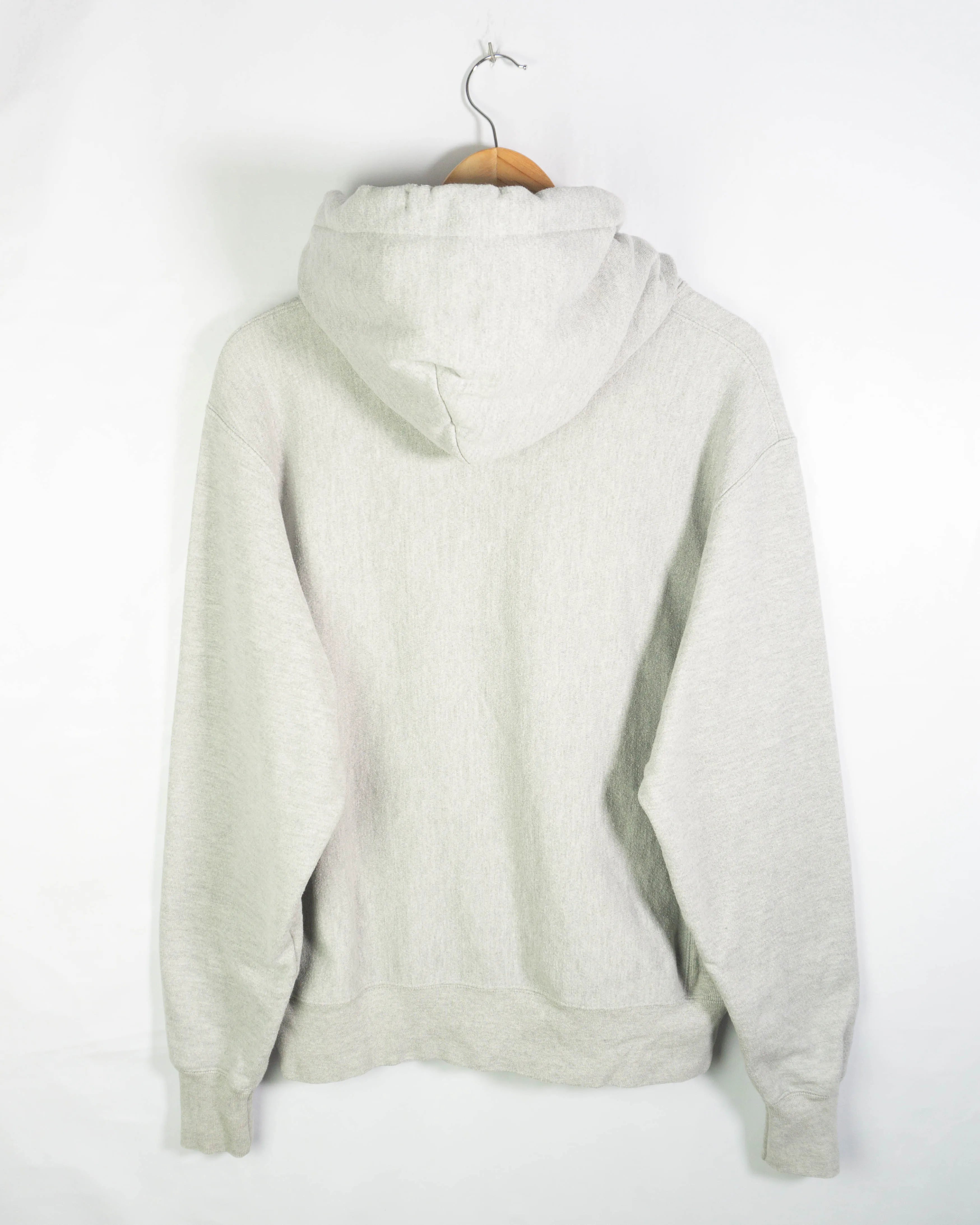Sudadera Champion Logo Gris — Talla M