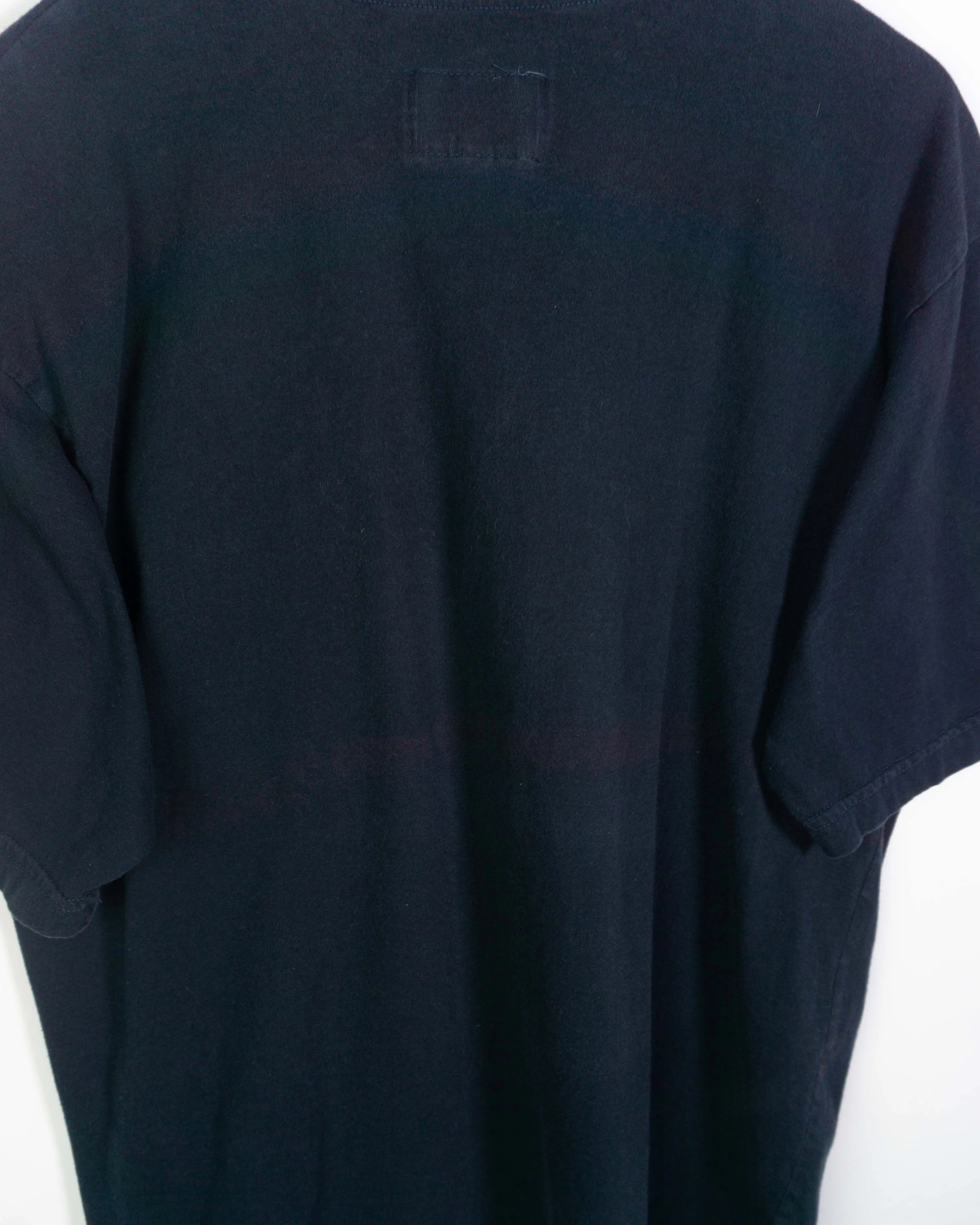 Camiseta Armani Jeans Azul Marino Vintage 90s — Talla L