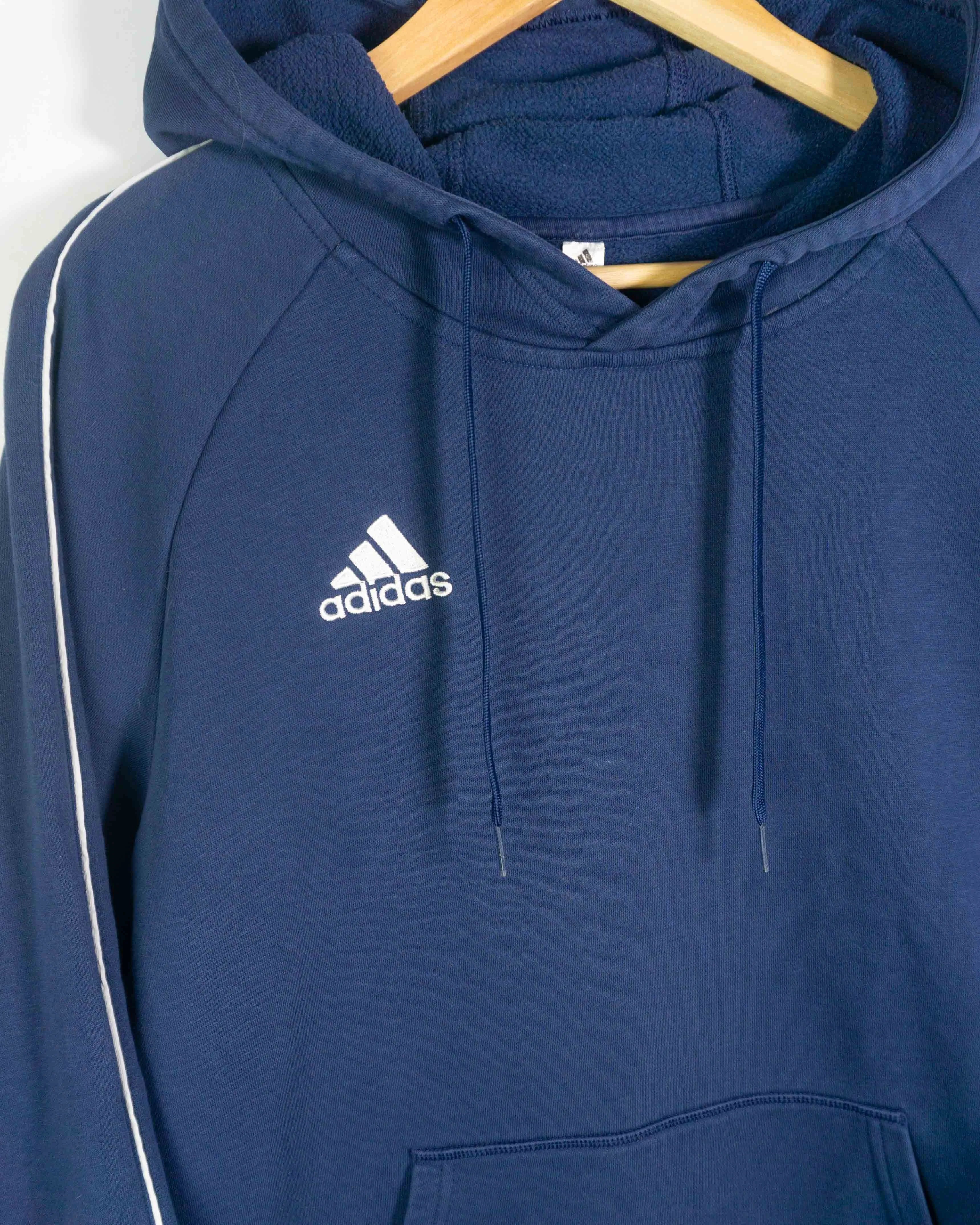 Sudadera Adidas Core Azul Marino — Talla L