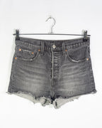 Shorts Levi's 501 Denim Gris Mujer — Talla W30