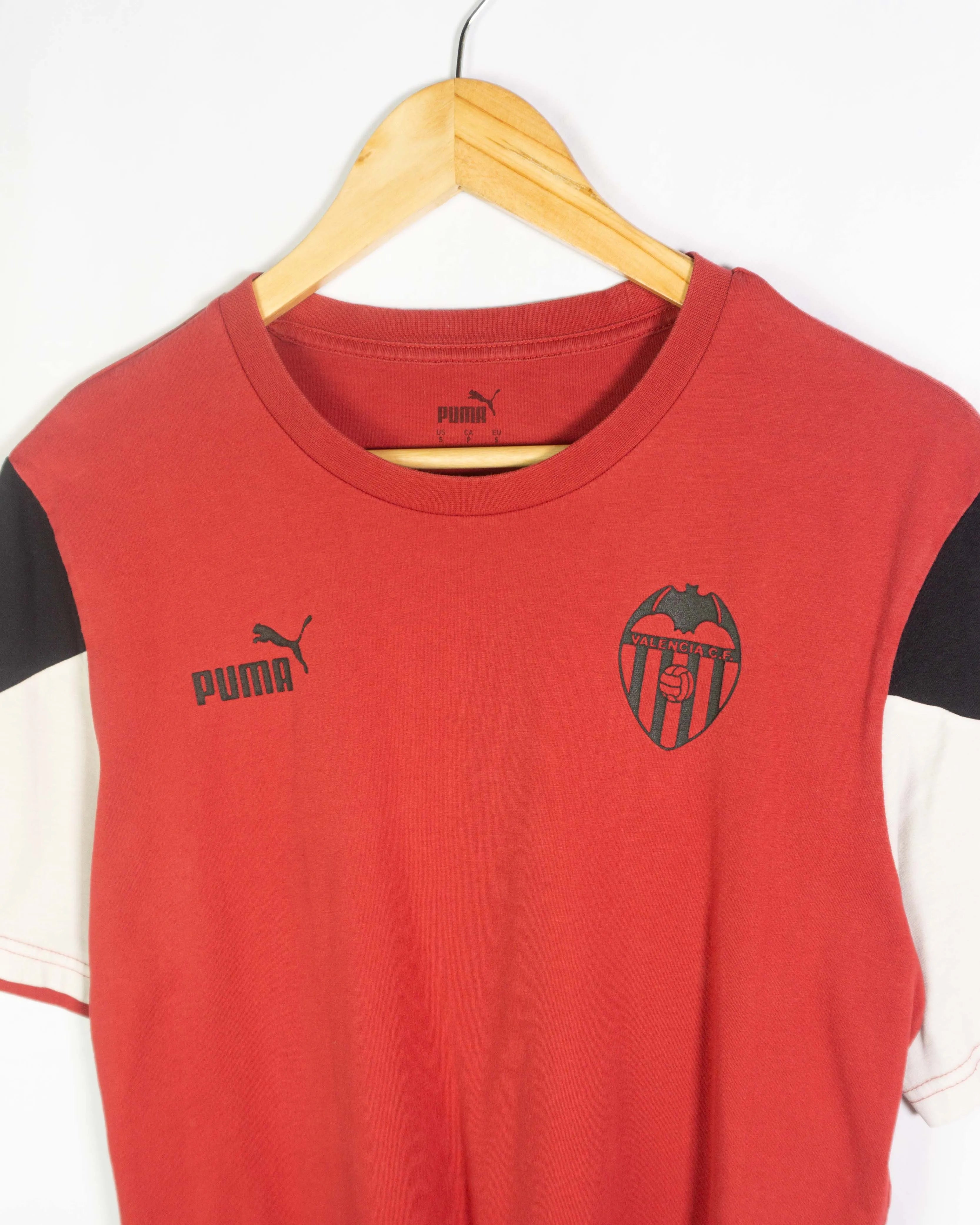 Camiseta Puma Valencia CF Roja Entrenamiento — Talla S