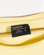 Camiseta Polo Ralph Lauren Tropical Amarilla Vintage 00s — Talla L
