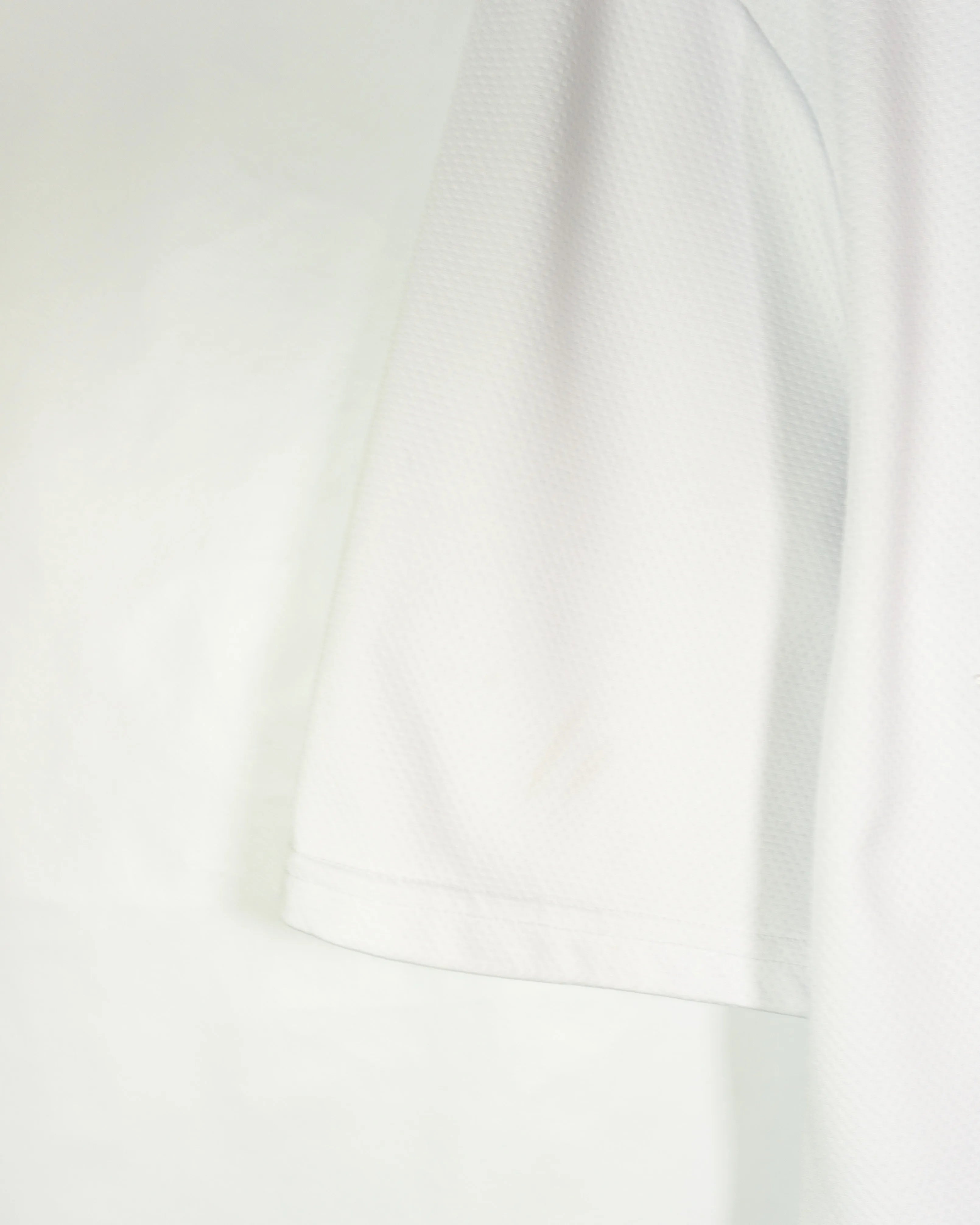 Jersey Béisbol FUBU 05 Blanco Celeste Vintage 00s — Talla S