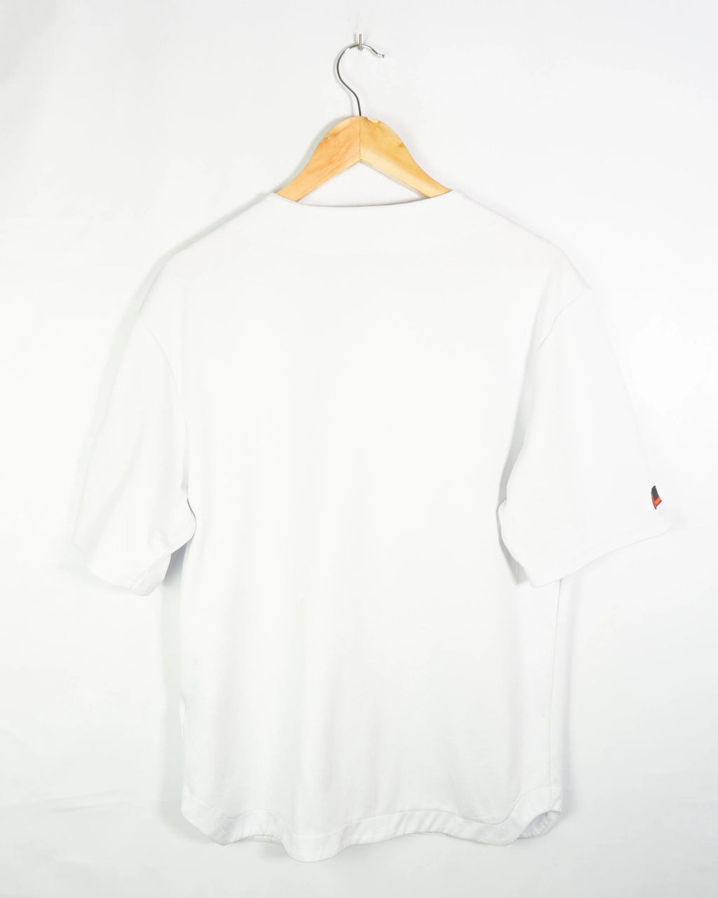 Jersey Béisbol FUBU 05 Blanco Celeste Vintage 00s — Talla S