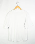 Jersey Béisbol FUBU 05 Blanco Celeste Vintage 00s — Talla S