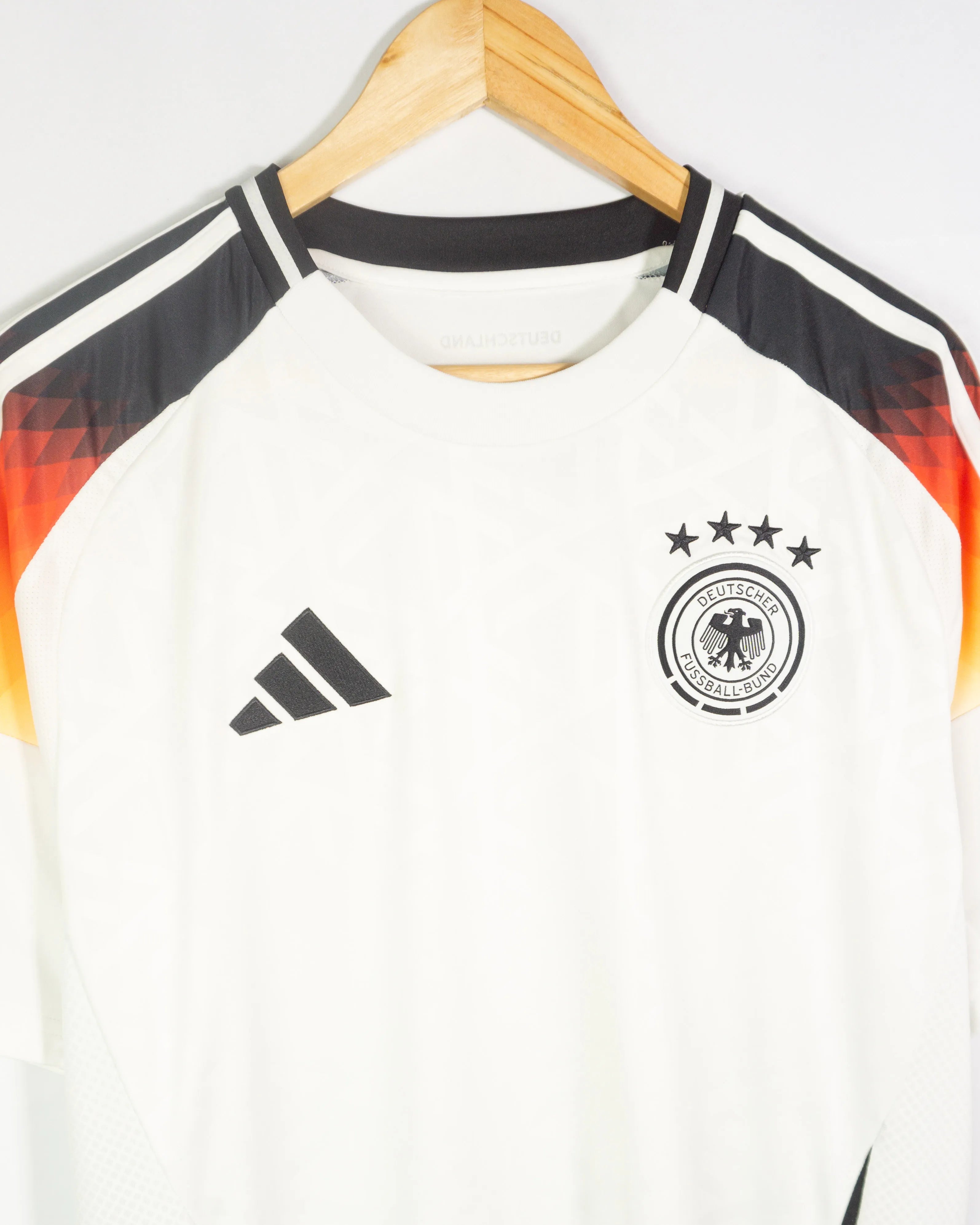 Camiseta Alemania Adidas Euro 2024 Blanca — Talla XL