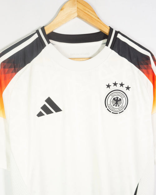 Camiseta Alemania Adidas Euro 2024 Blanca — Talla XL