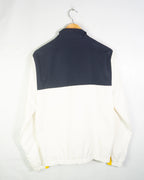 Chaqueta Lacoste Sport Azul Marino Amarilla — Talla M