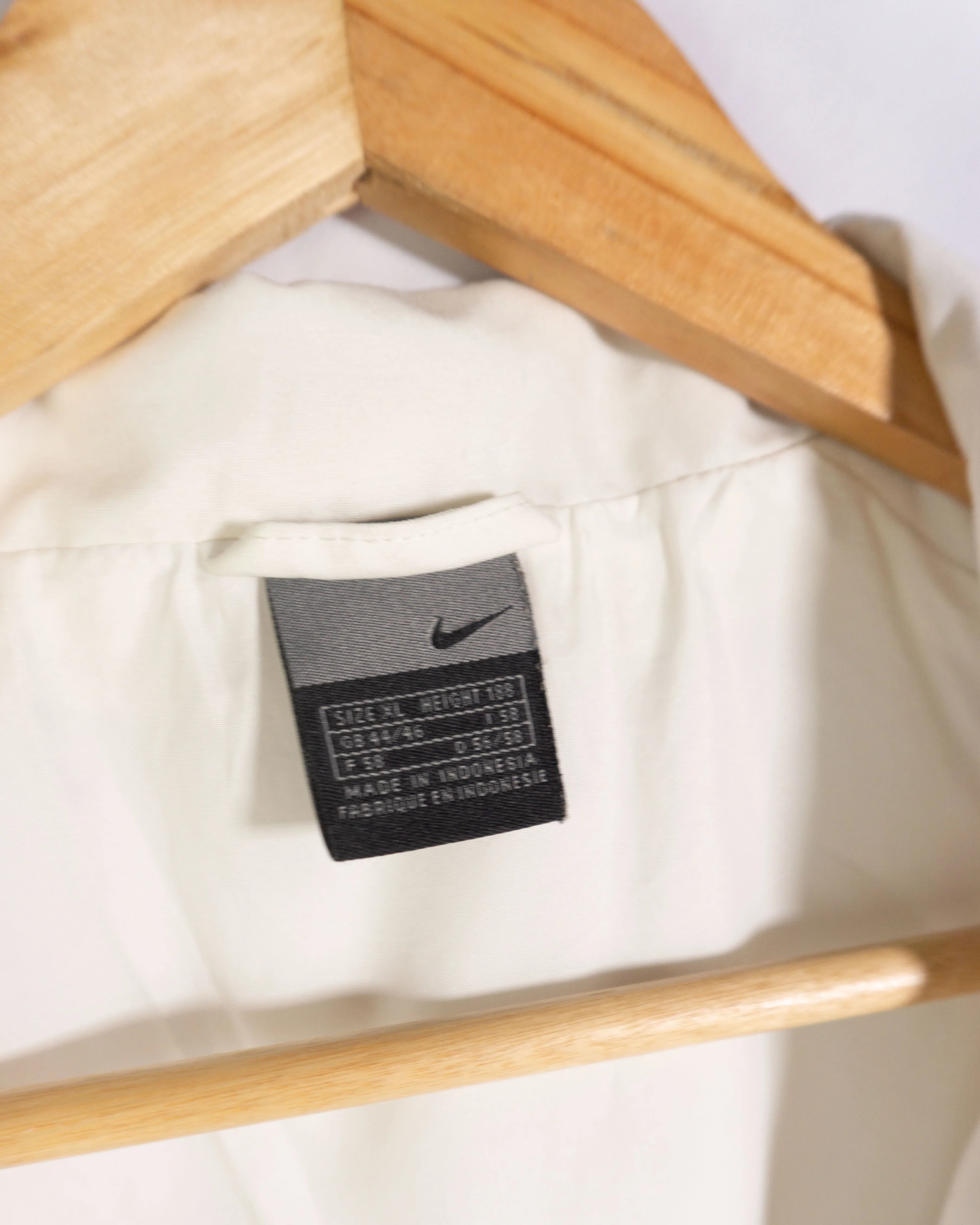 Chaqueta Nike Inter de Milán Blanca Vintage 00s — Talla L