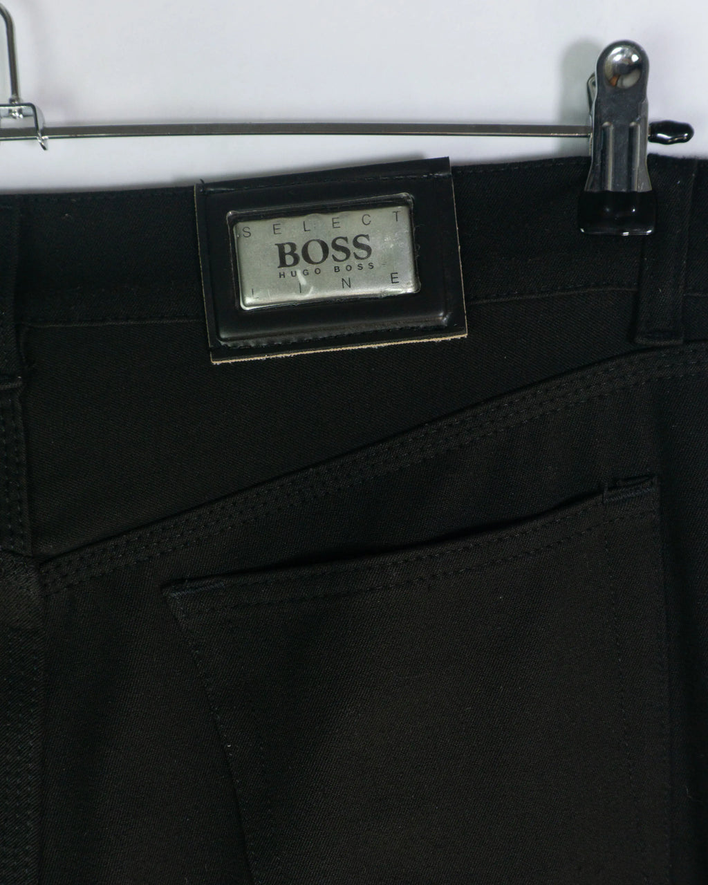 Pantalón Hugo Boss Select Line Negro Vintage 00s — Talla 36