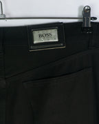 Pantalón Hugo Boss Select Line Negro Vintage 00s — Talla 36