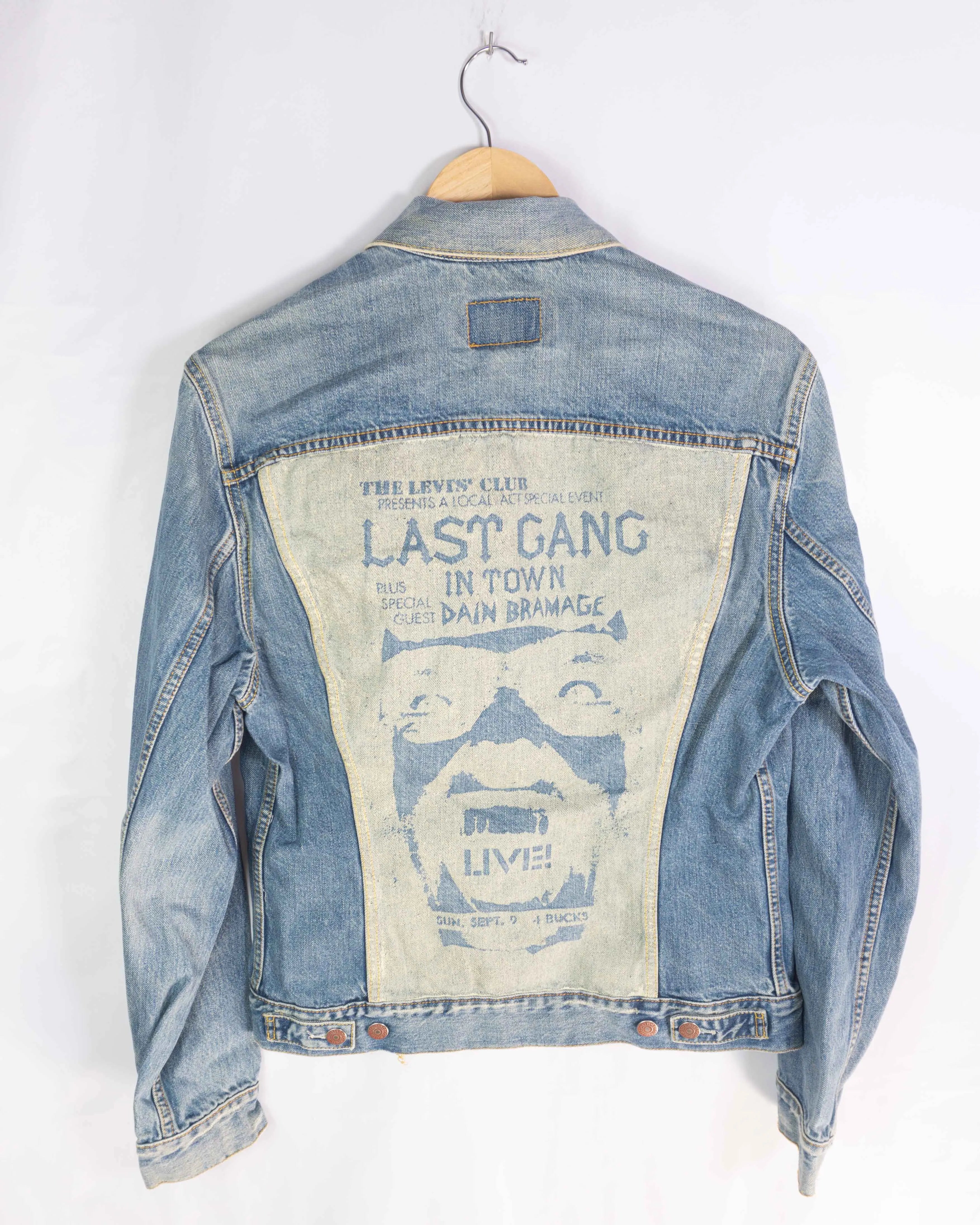 Chaqueta Denim Levi's 70500 Trucker Azul 00s mujer — Talla L