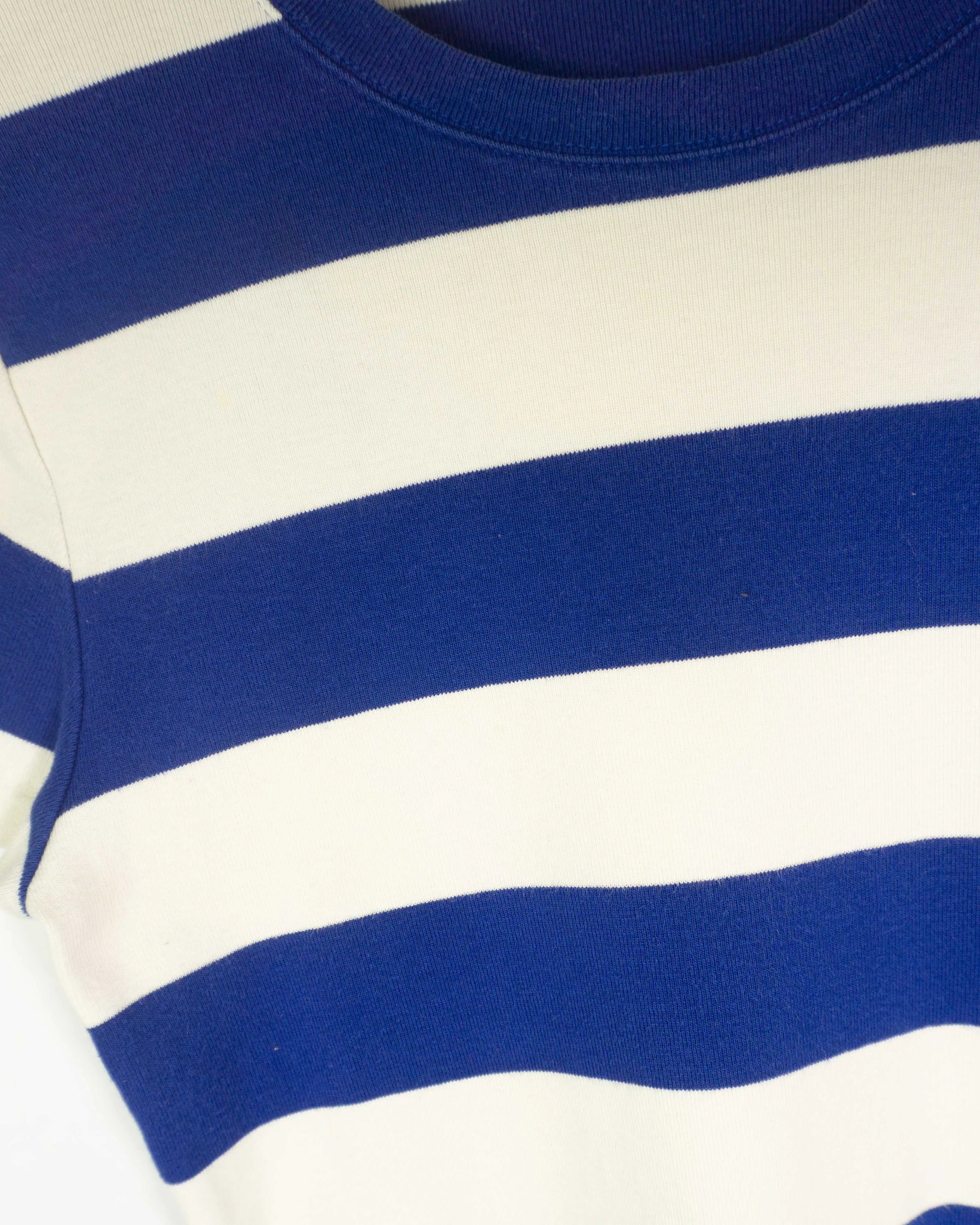 Camiseta Ralph Lauren Sport Rayas Azul Mujer — Talla L