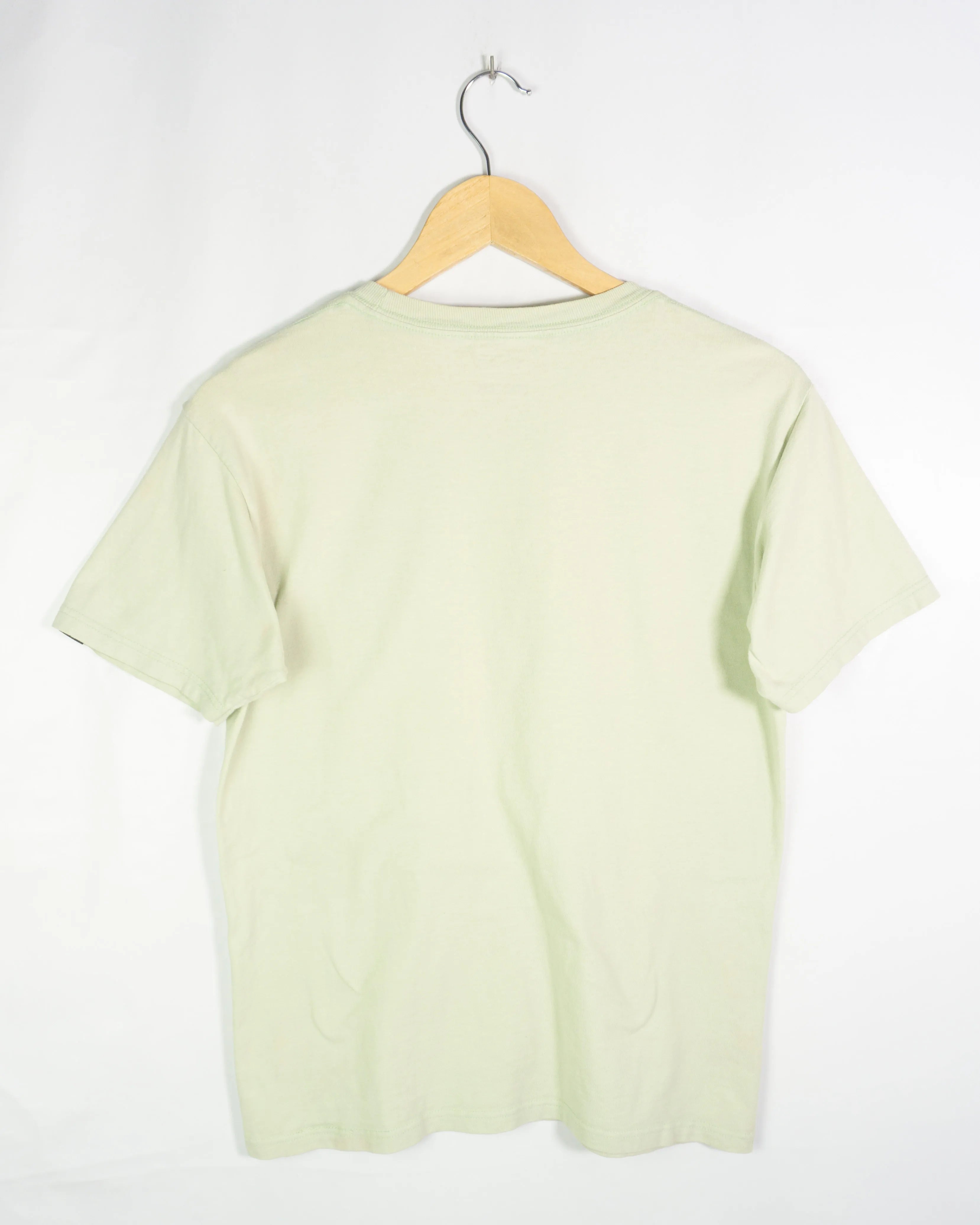 Camiseta Vans Classic Logo Verde Menta — Talla S