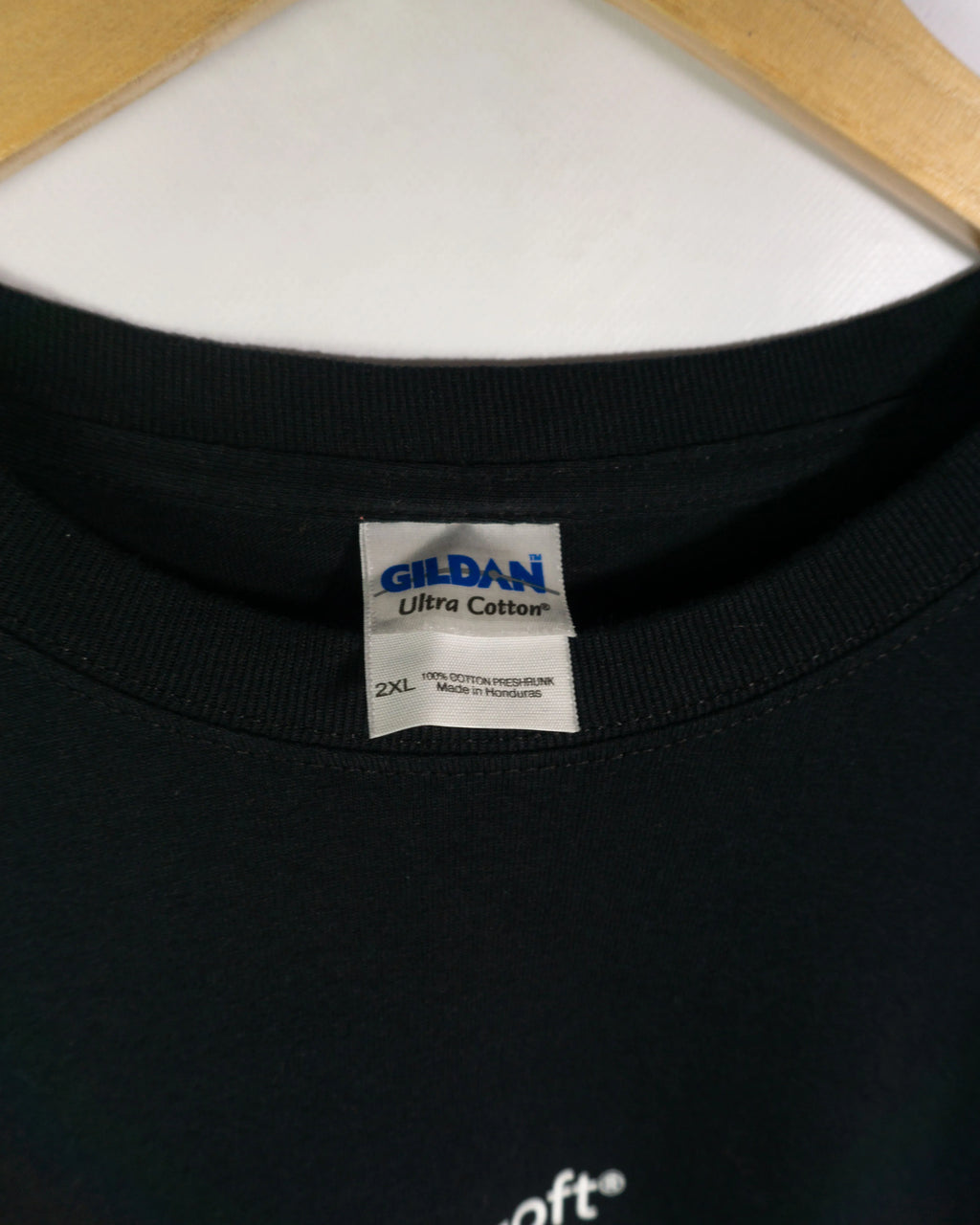 Camiseta Microsoft Office 2010 Negra Corporativa — Talla 2XL