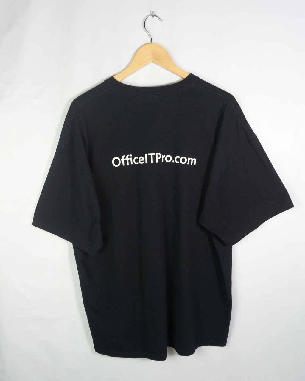 Camiseta Microsoft Office 2010 Negra Corporativa — Talla 2XL