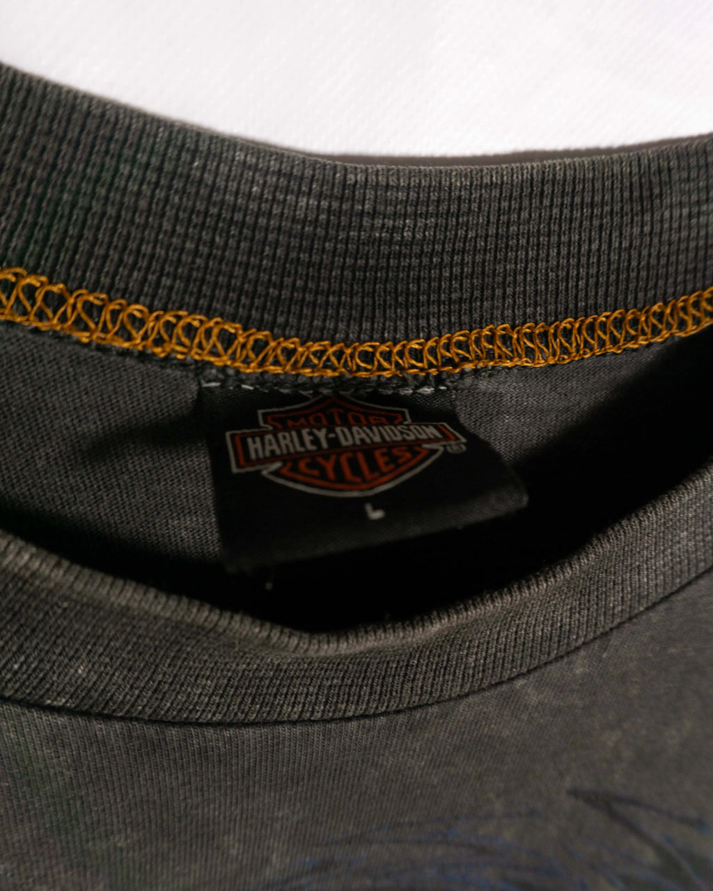 Camiseta Sin Mangas Harley-Davidson Águila Vintage 90s — Talla L