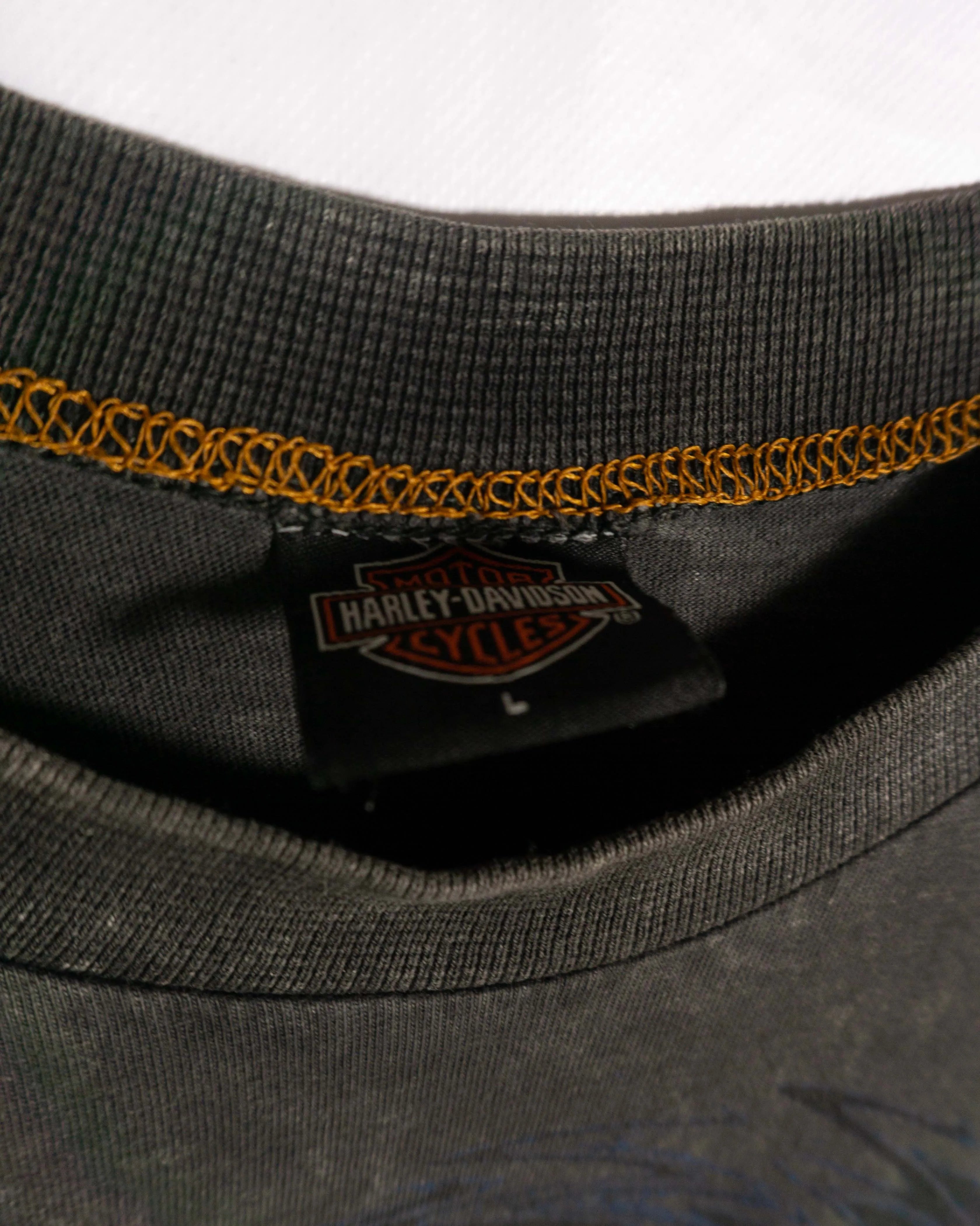Camiseta Sin Mangas Harley-Davidson Águila Vintage 90s — Talla L