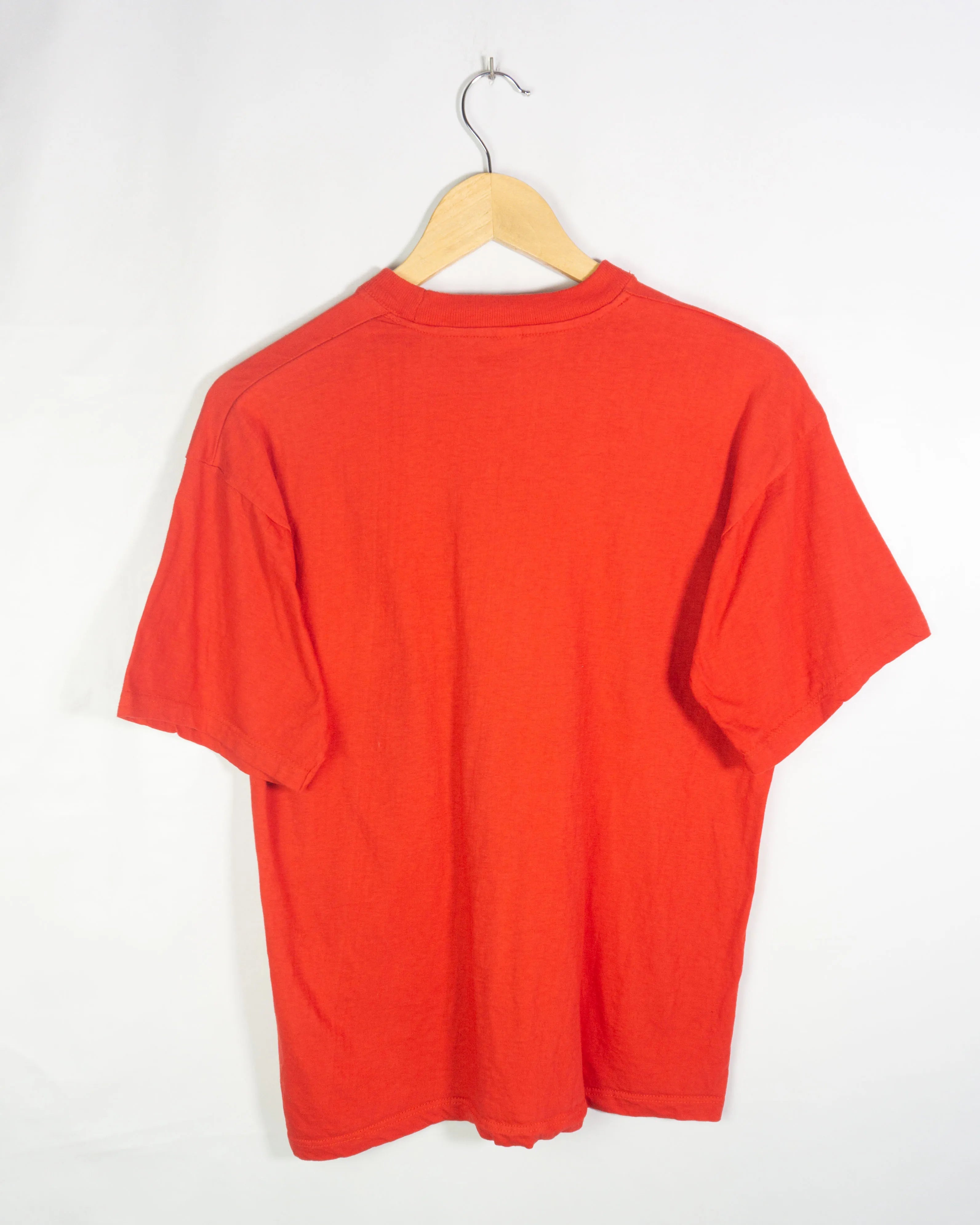 Camiseta China Great Wall Roja Vintage 90s — Talla S