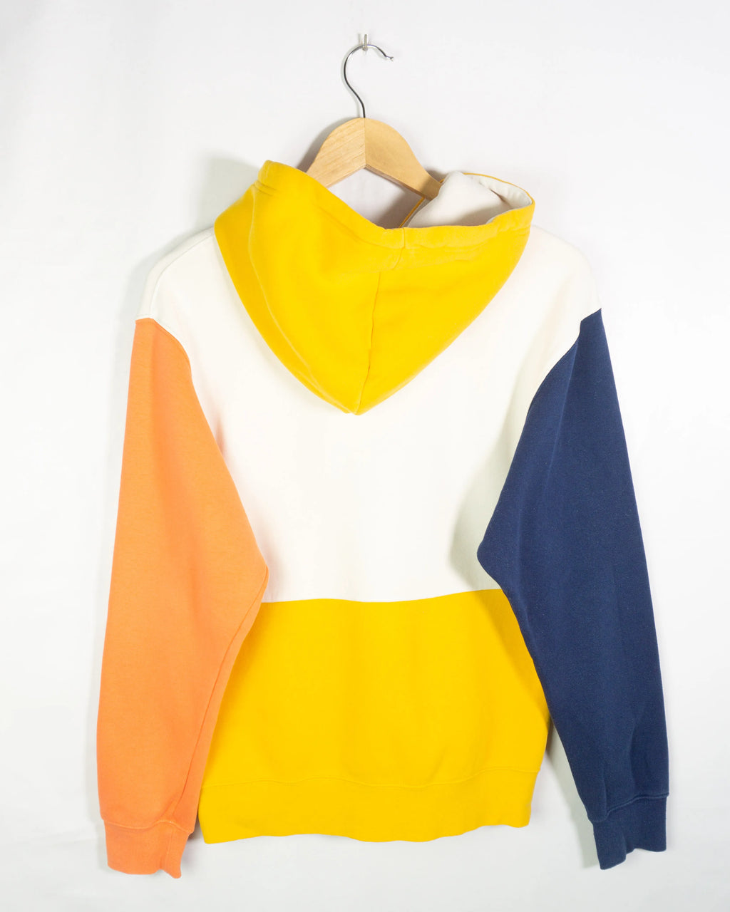 Sudadera Air Jordan Colorblock Amarillo Naranja — Talla S