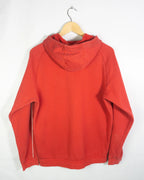 Sudadera Adidas con Capucha Roja Logo Bordado — Talla L