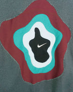 Sudadera Nike Rework Gris Swoosh Orgánico — Talla M