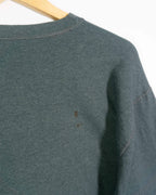 Sudadera Nike Rework Gris Swoosh Orgánico — Talla M