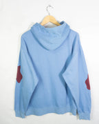 Sudadera Guess New Hampshire Rework Azul Burdeos — Talla L