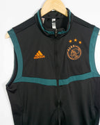 Chaleco Rework Adidas Ajax Amsterdam Negro Verde — Talla M