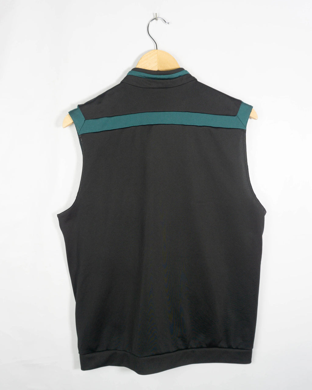 Chaleco Rework Adidas Ajax Amsterdam Negro Verde — Talla M