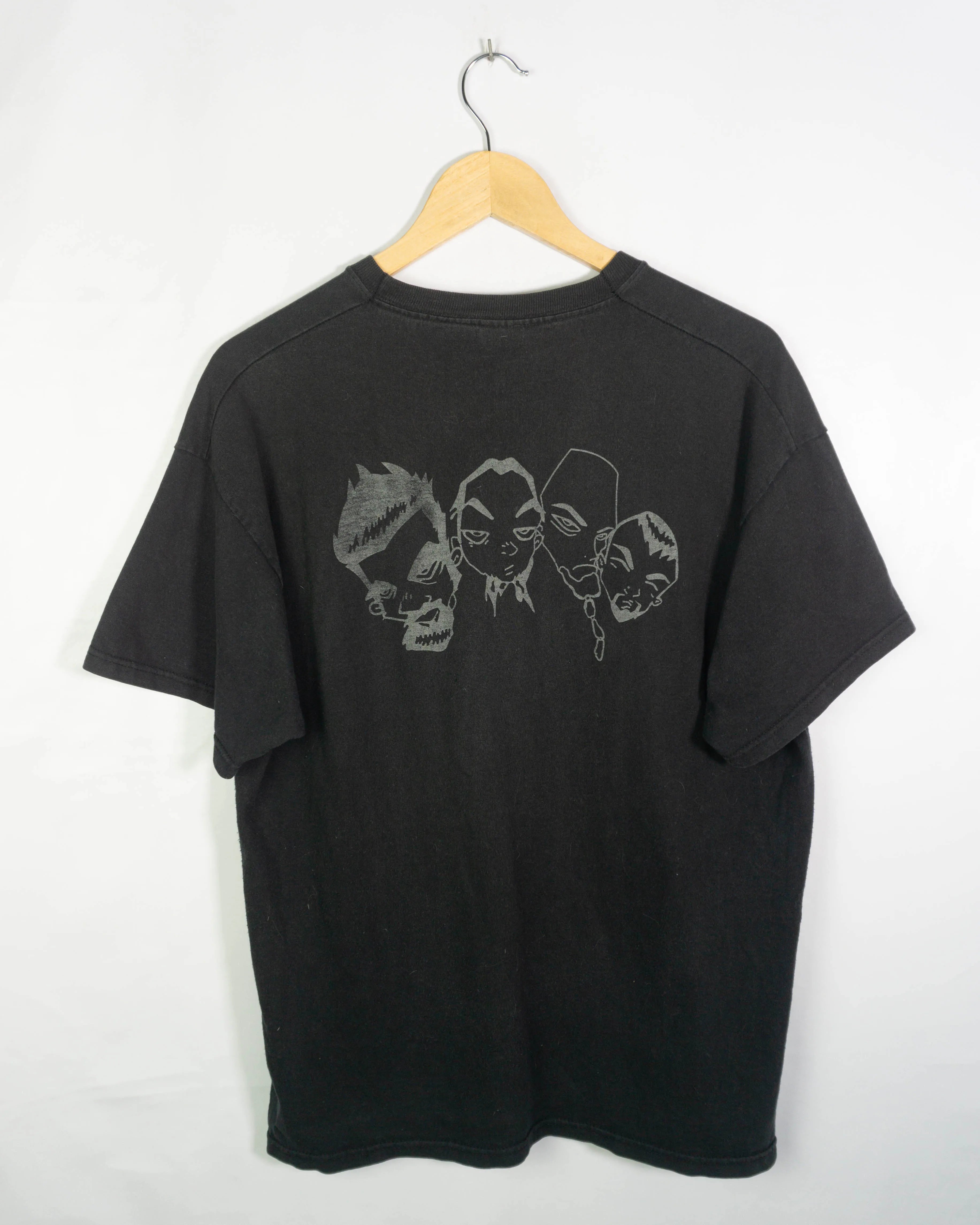Camiseta System of a Down Vintage 00s Negra — Talla XL