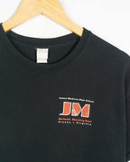 Camiseta Vintage Marching Band Negra Gráfica 00s — Talla L