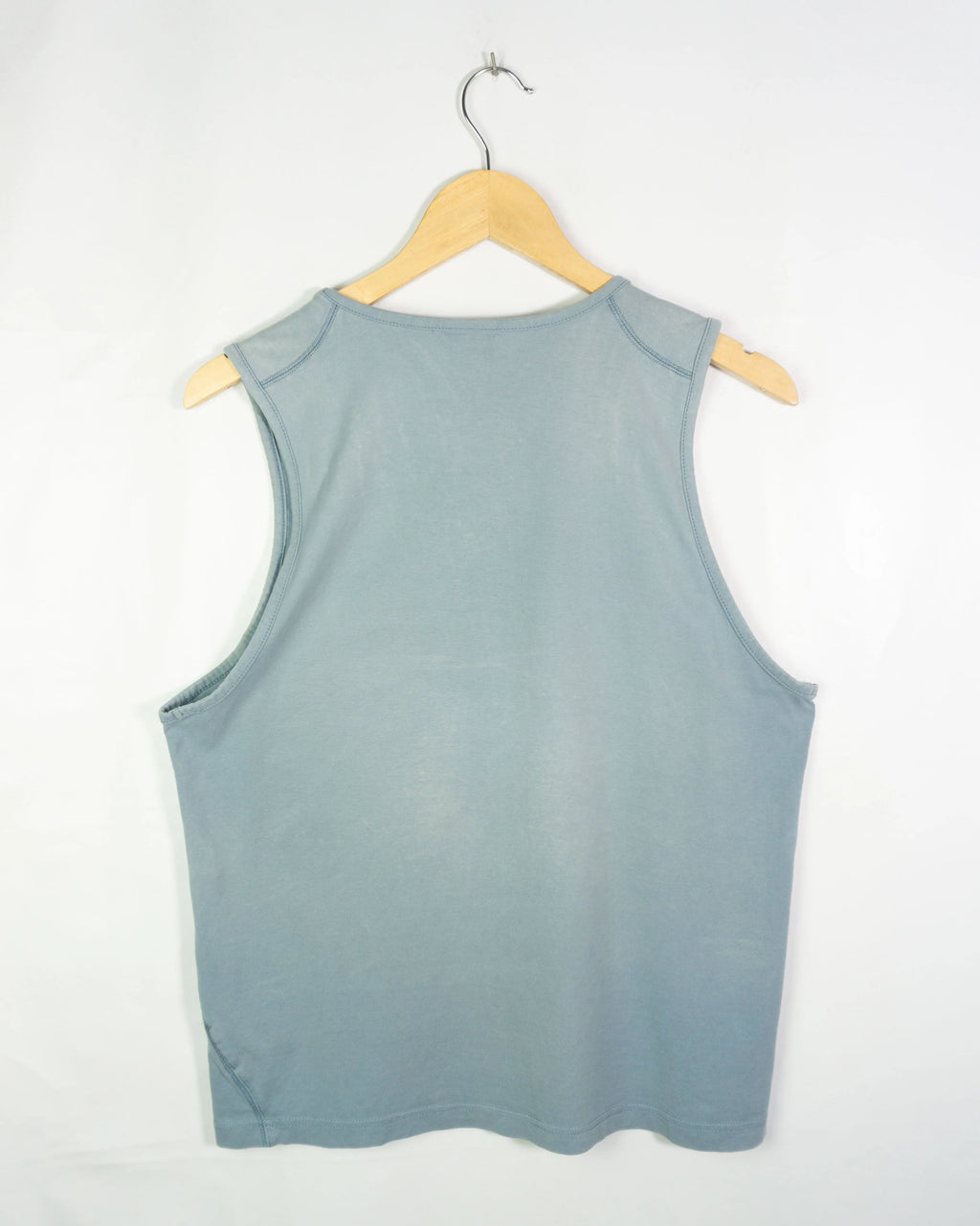 Camiseta Sin Mangas Nike Swoosh Vintage 00s Azul sun-fade — Talla L