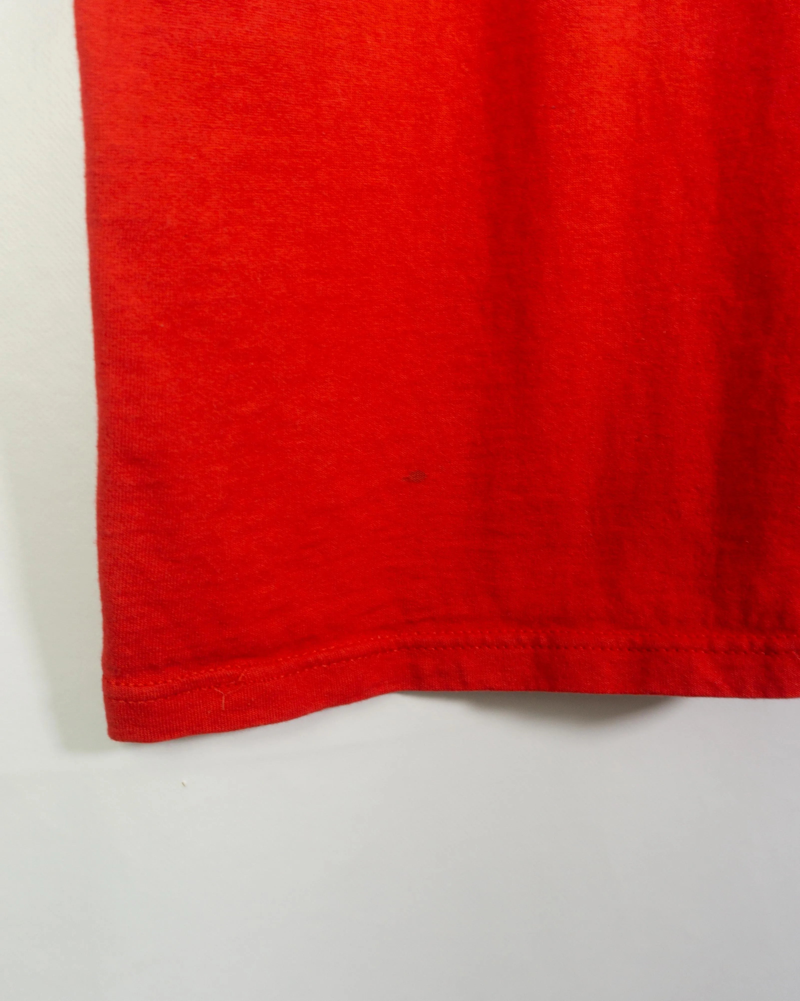 Camiseta Promo DYC Whisky Vintage 00s Roja — Talla M
